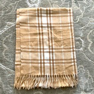 Garage Plaid Super Soft Wool Blanket Scarf